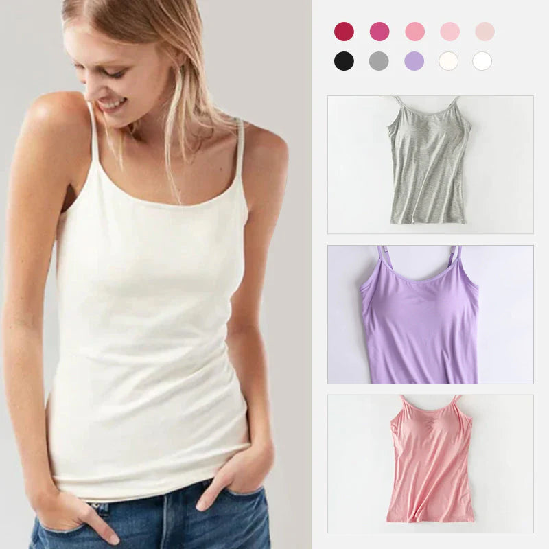 Daisy™ Built-In Bra Comfort Tank Top