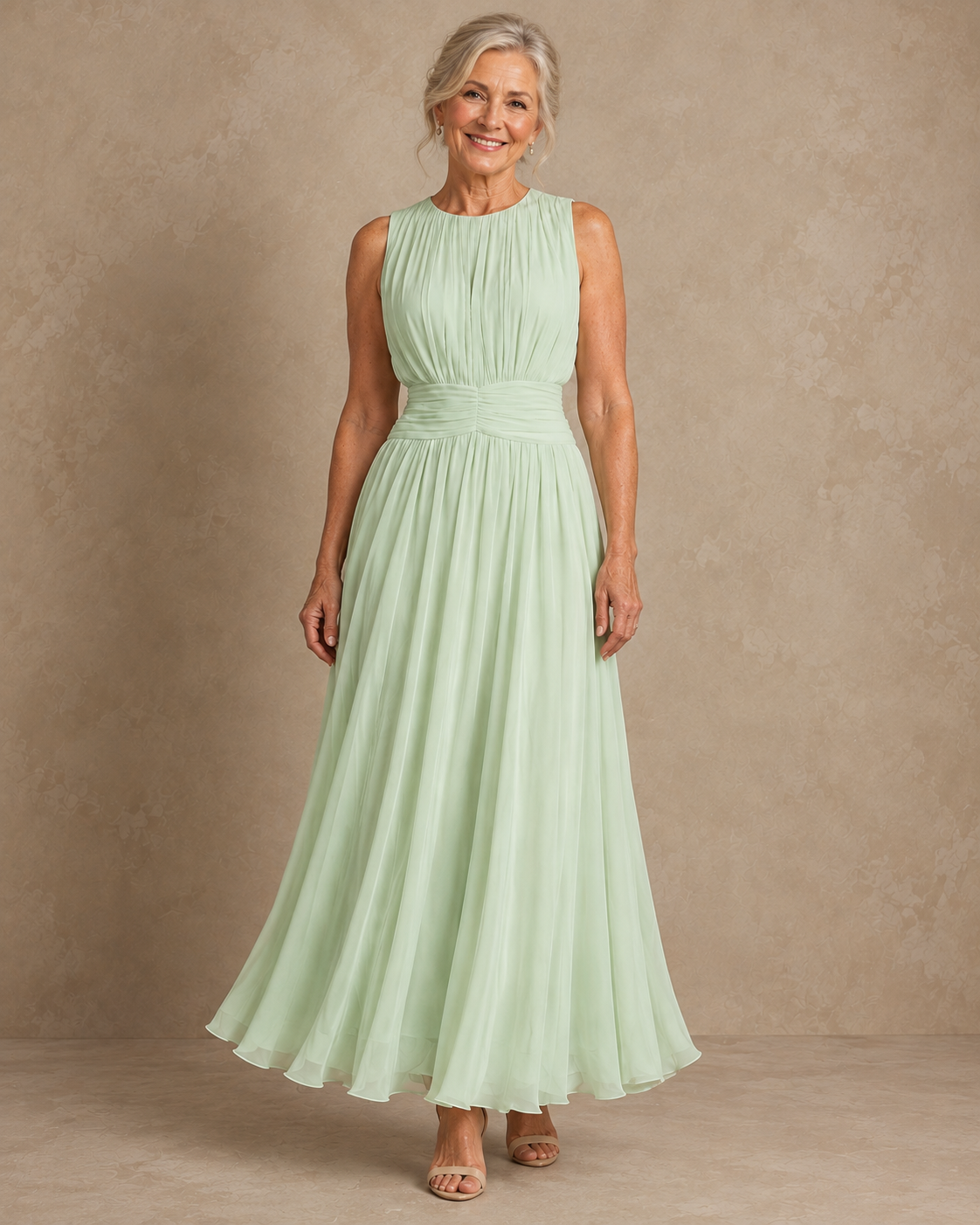 Iselle | Flattering Waist Maxi Dress