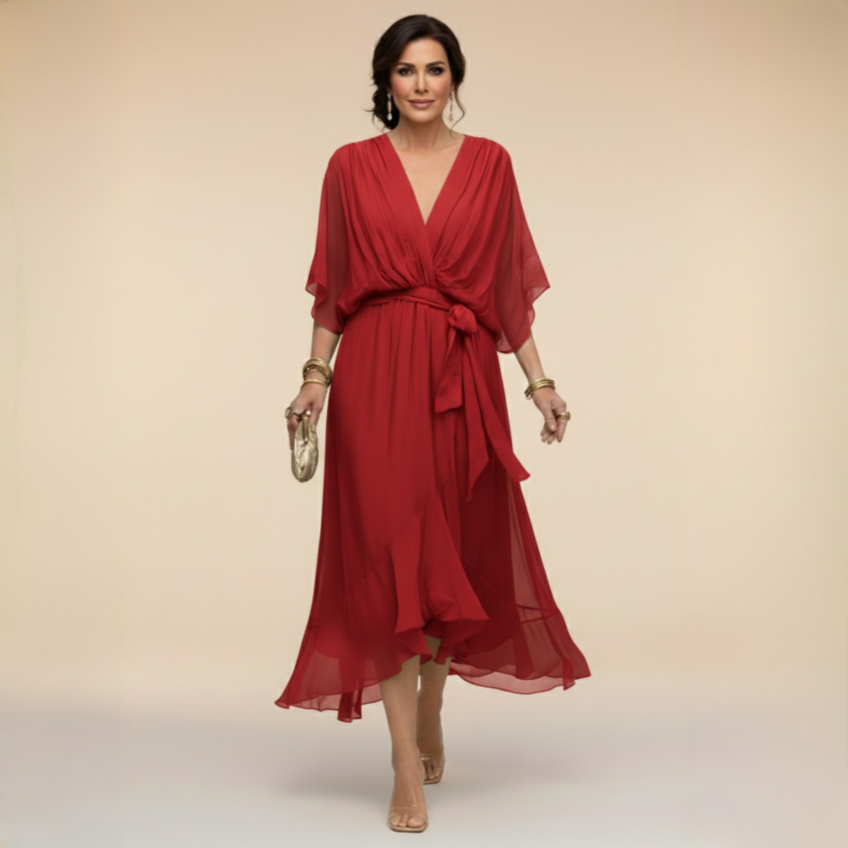 Lucía™ | Vestido Midi Elegante