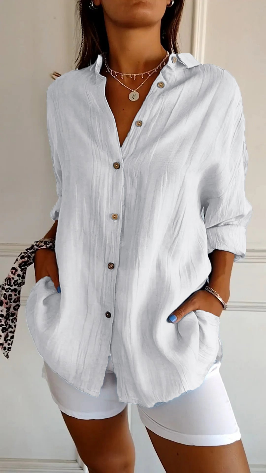 Bea | Relaxed Button-Down Shirt