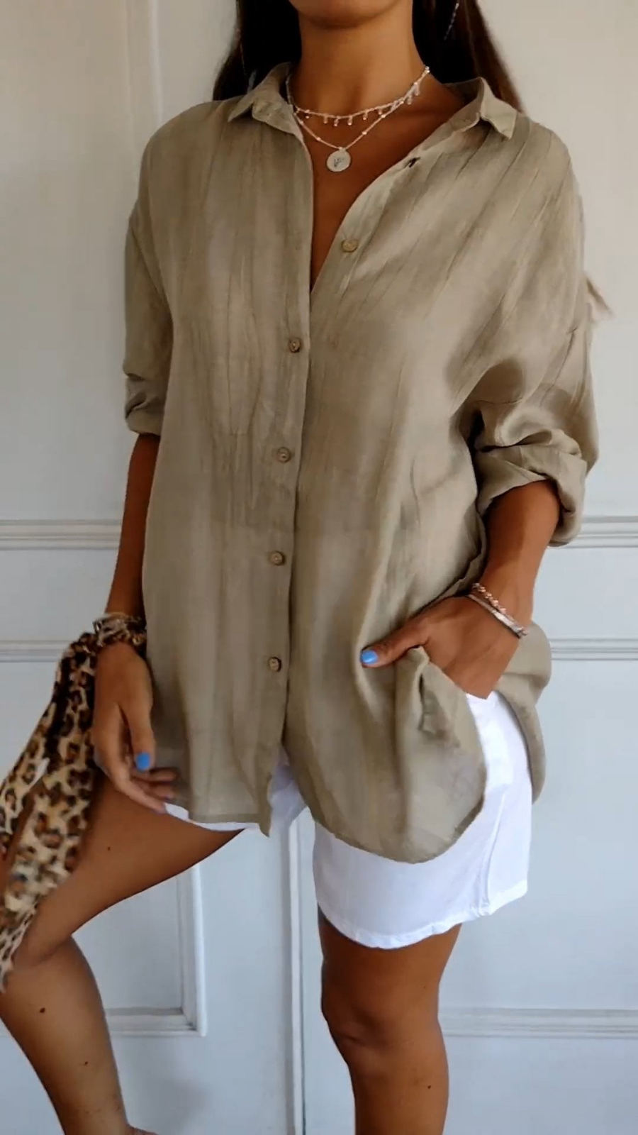 Bea | Relaxed Button-Down Shirt