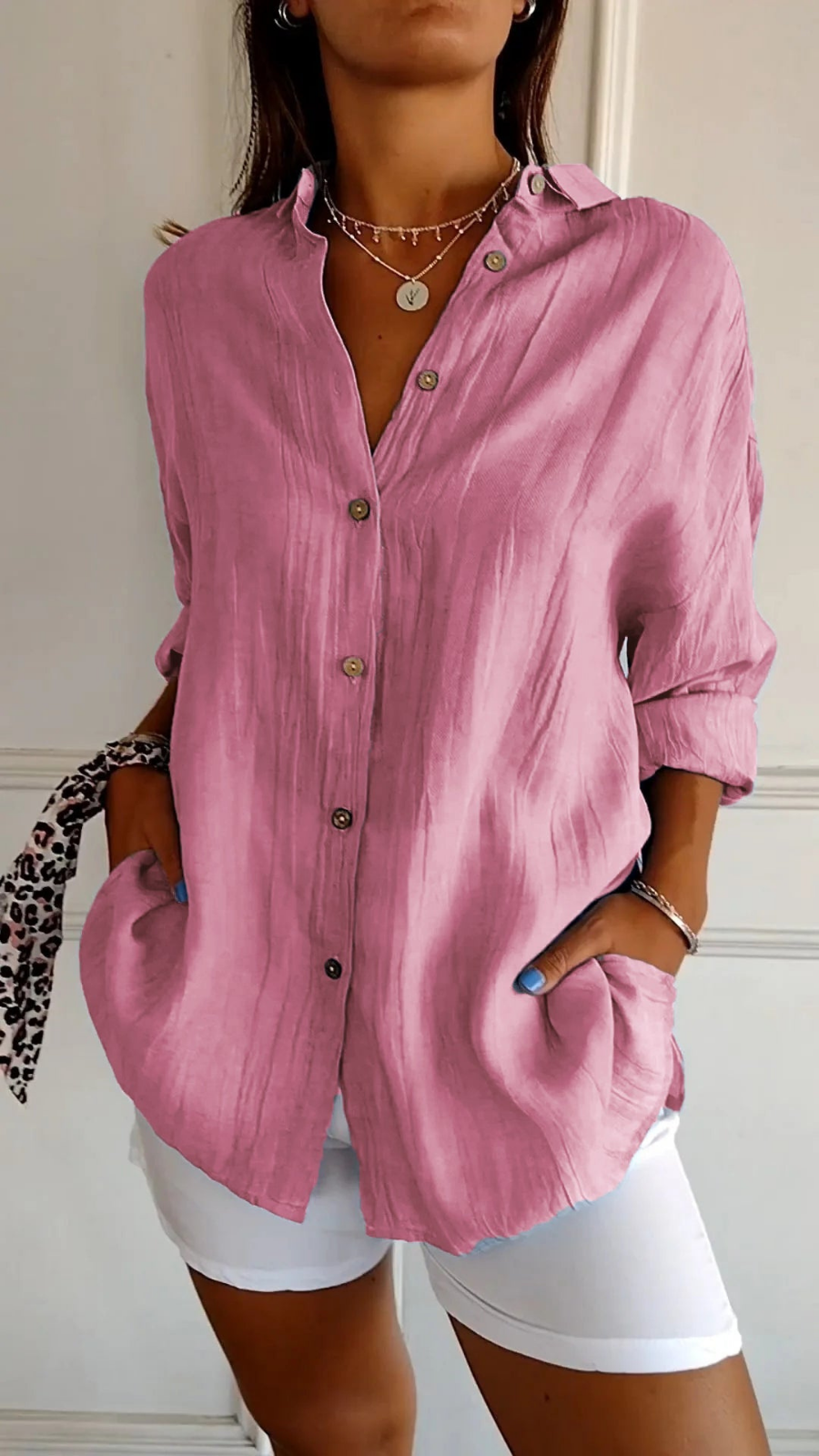 Bea | Relaxed Button-Down Shirt