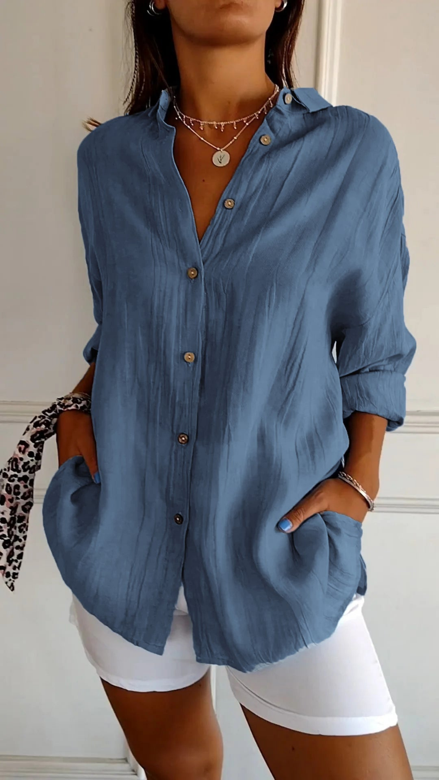 Bea | Relaxed Button-Down Shirt