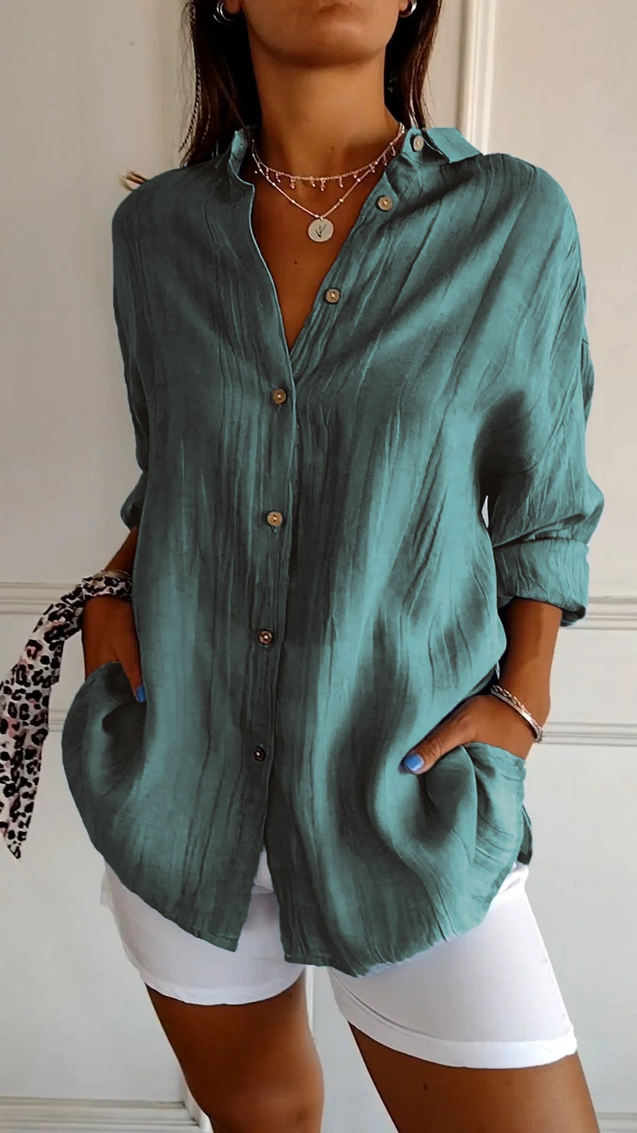 Bea | Relaxed Button-Down Shirt