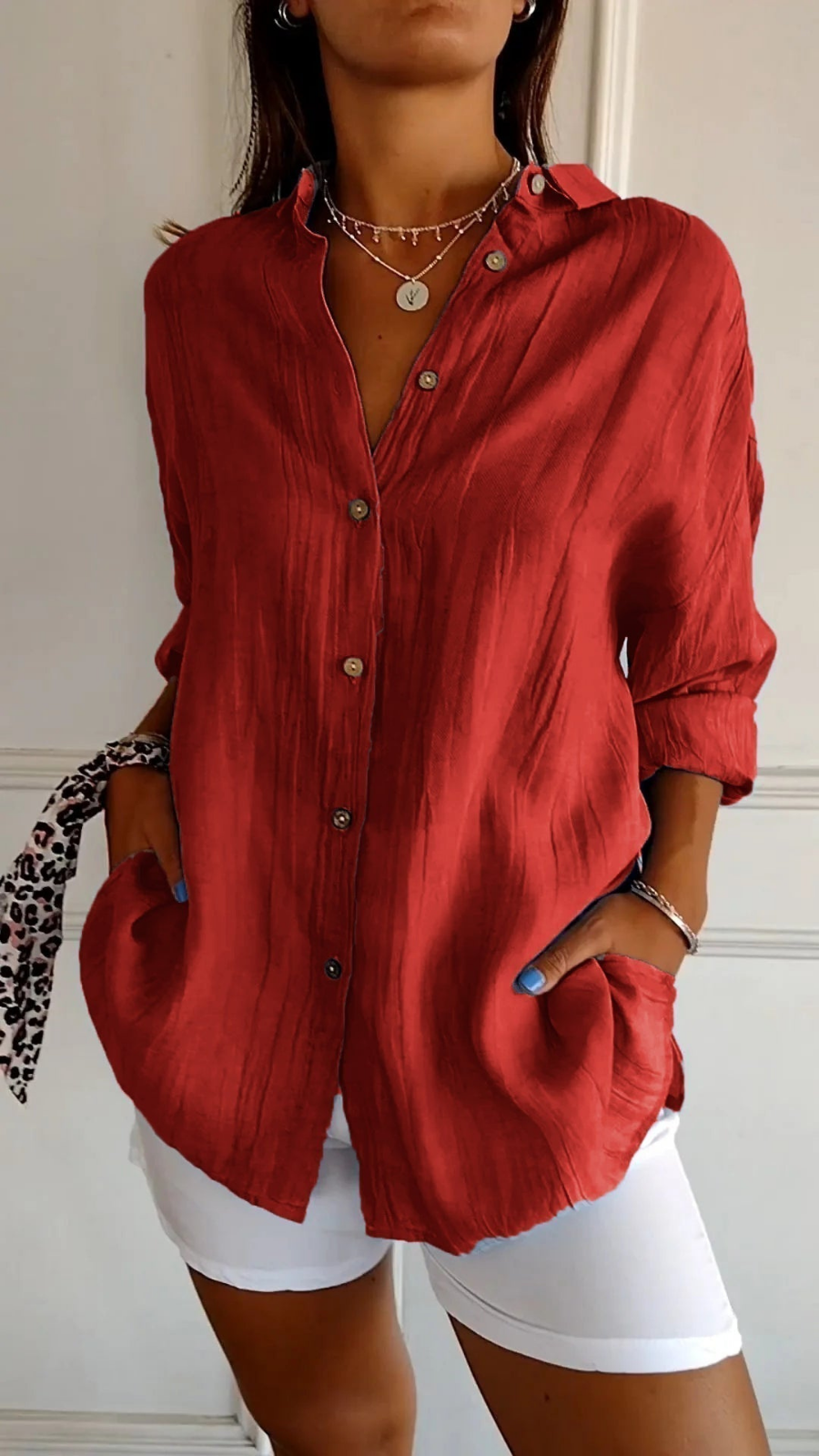 Bea | Relaxed Button-Down Shirt