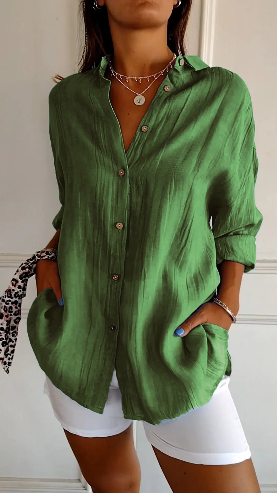 Bea | Relaxed Button-Down Shirt