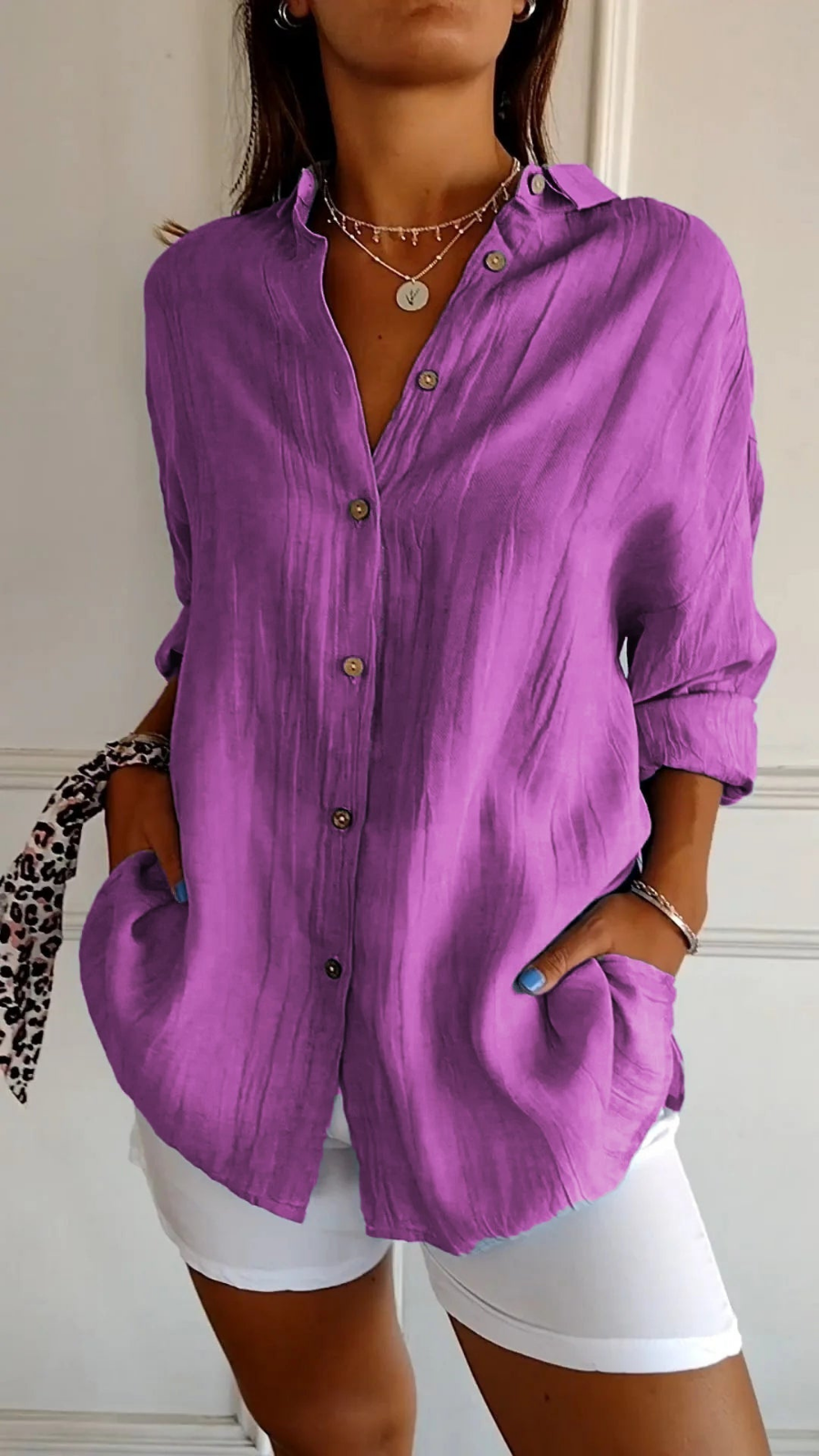 Bea | Relaxed Button-Down Shirt
