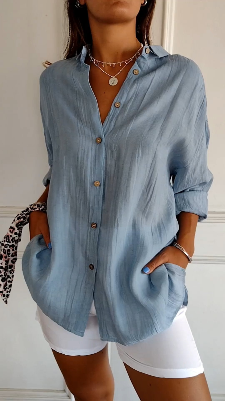 Bea | Relaxed Button-Down Shirt
