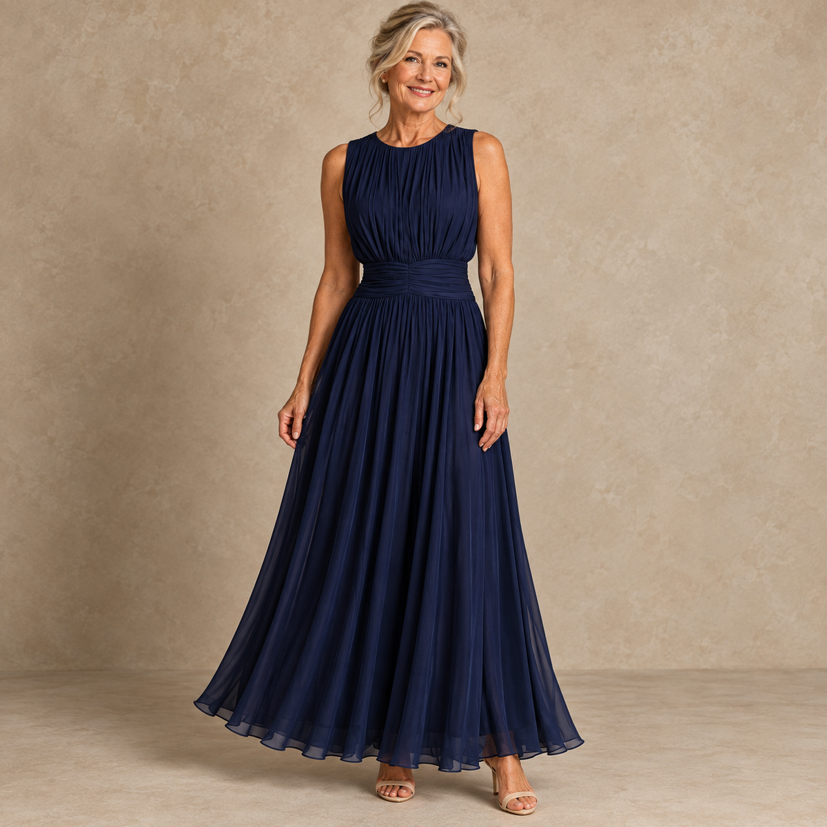 Iselle | Flattering Waist Maxi Dress