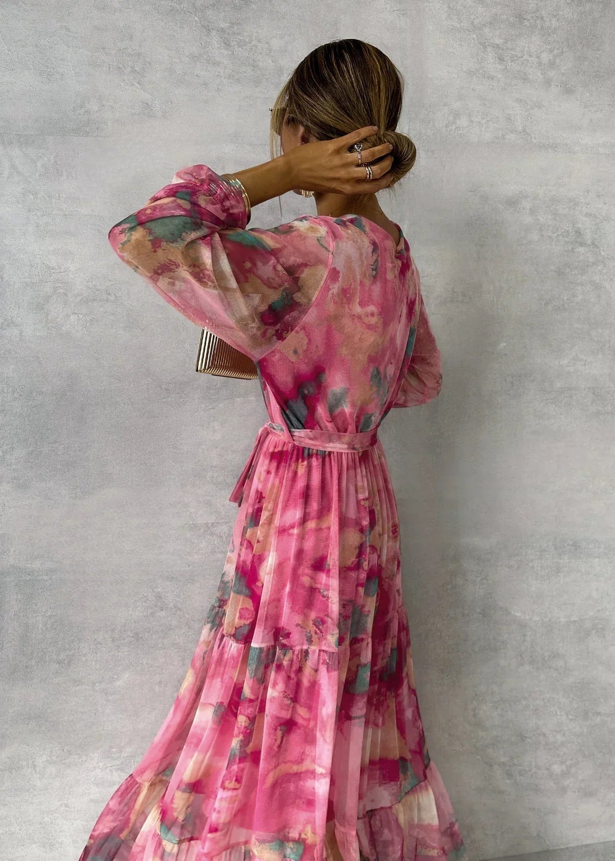 Ivy & Grace™ | Wrap Dress with Floral Print