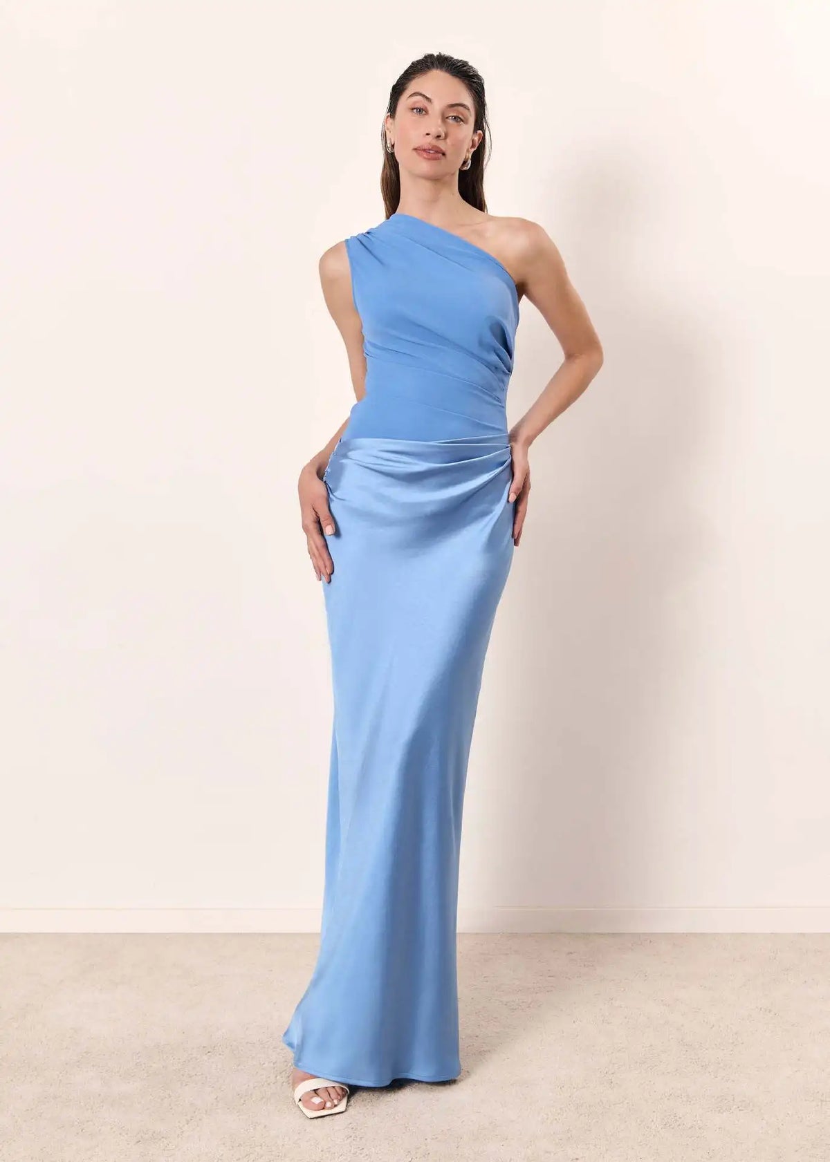 Ivy & Grace™ | Maxi Dress with a Guilt in Satin