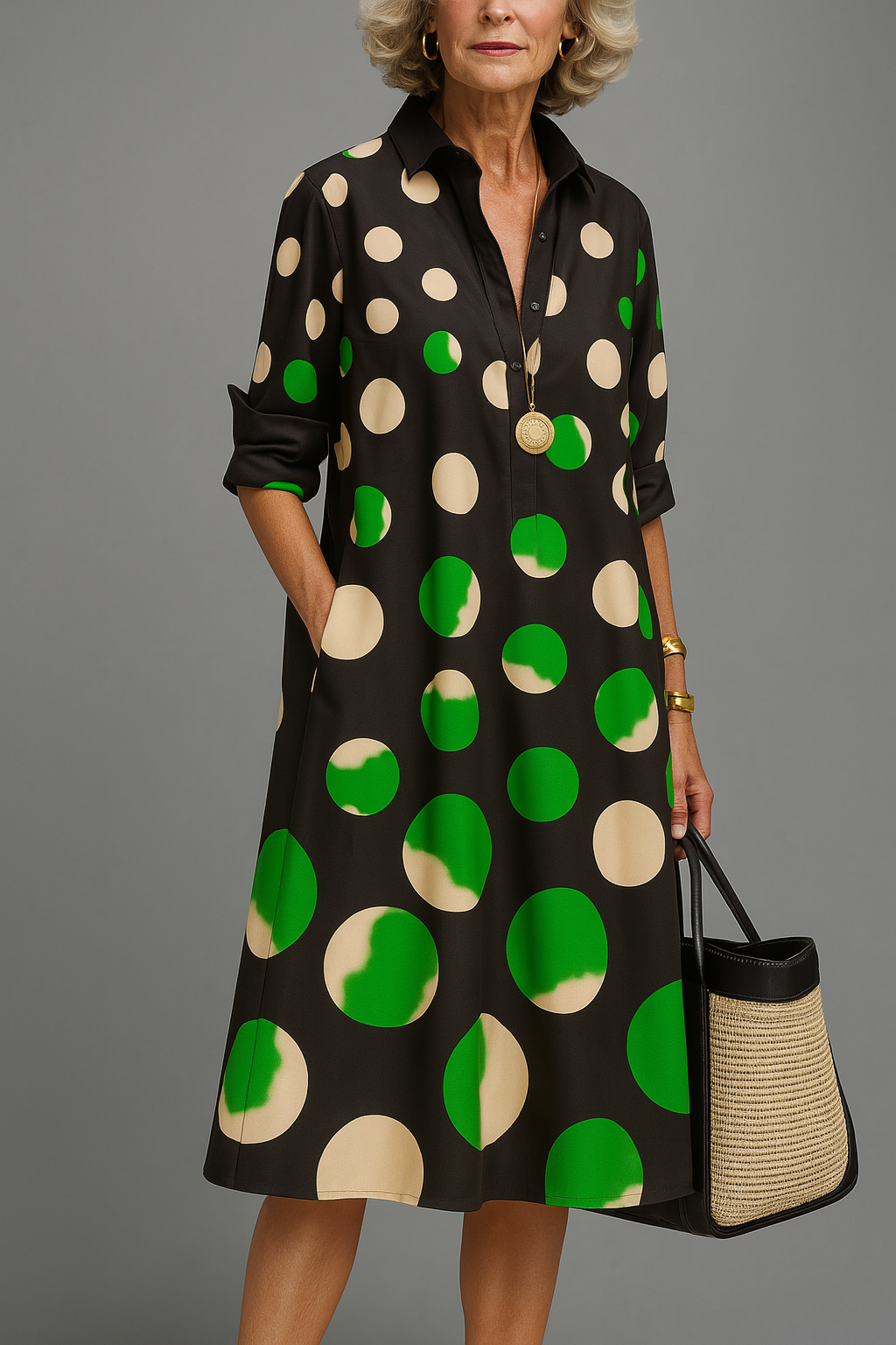 Eliza | Elegant Midi Dress