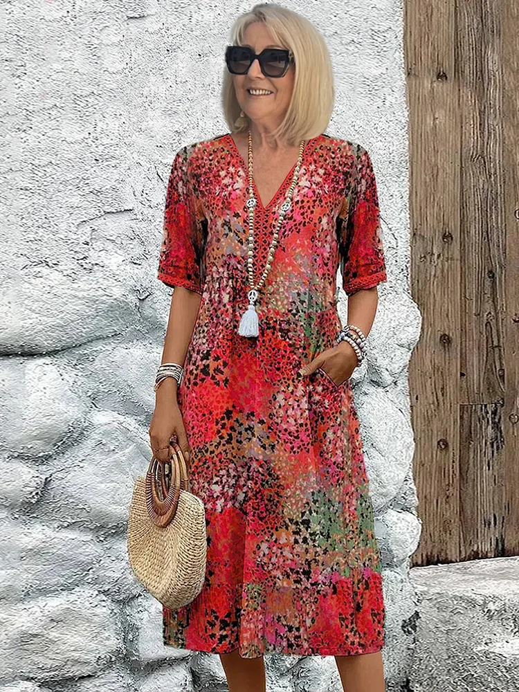 Susan™ - Chic Midi Dress